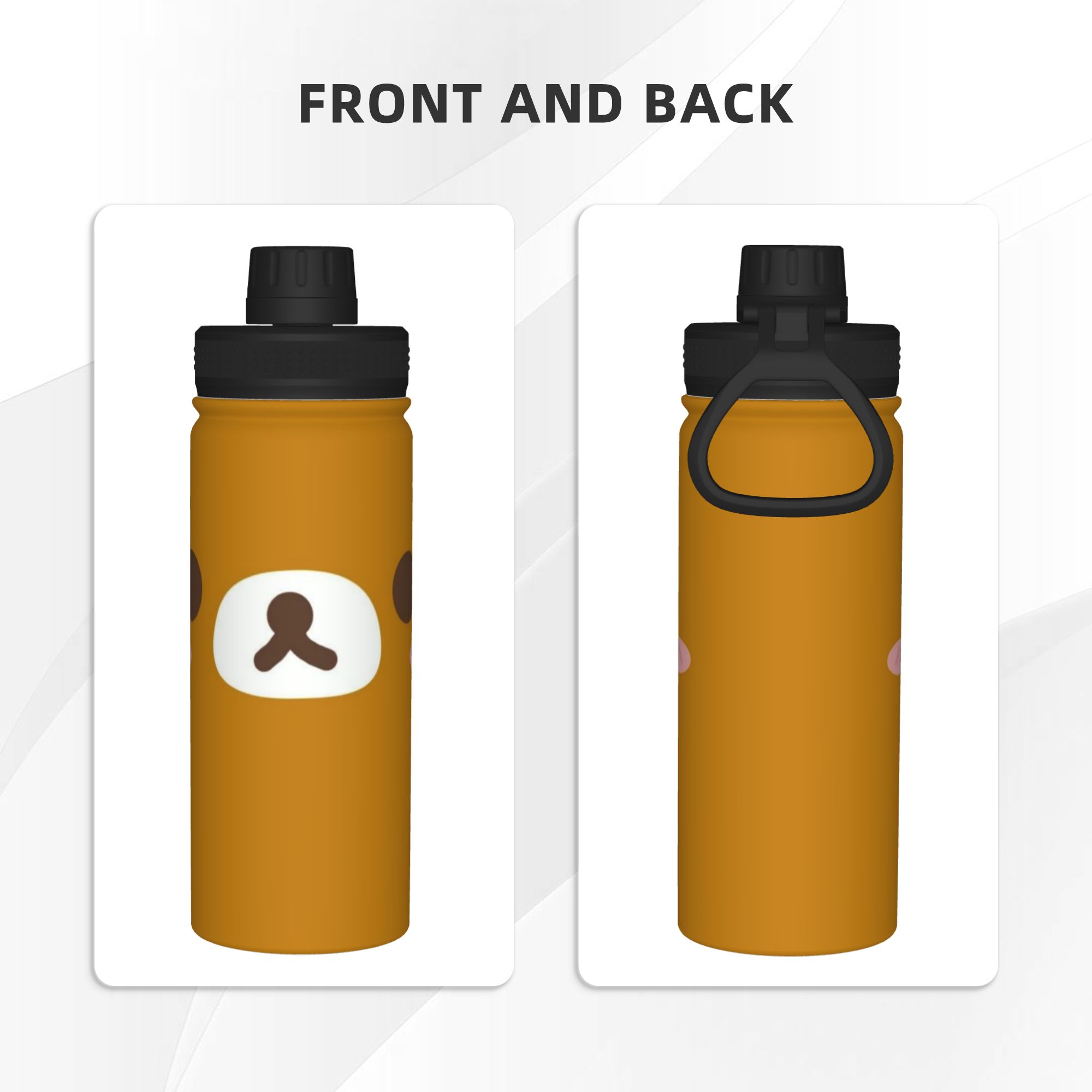 Cartoon Bear Rilakkumas 18OZ S - огляд і ціна Sports Water Bottle Insulated