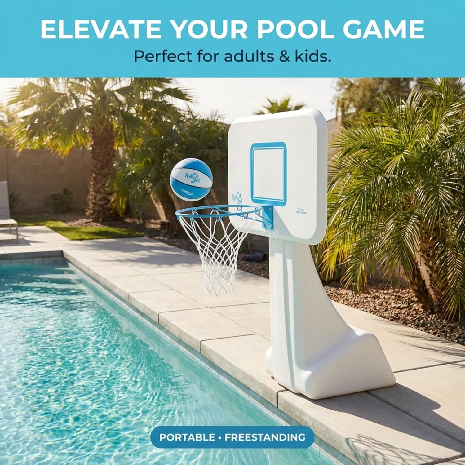 Swimming Pool Basketball Hoop  - огляд і ціна Basketball Hoop
