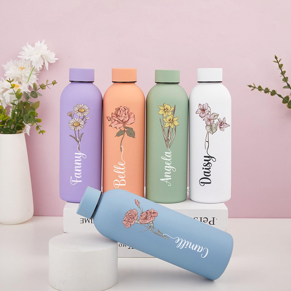 Customized Floral Water Bottle - огляд і ціна Sports Water Bottle Insulated