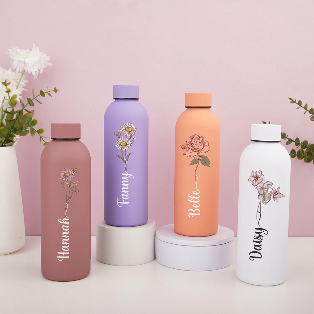 Customized Floral Water Bottle - огляд і ціна Sports Water Bottle Insulated