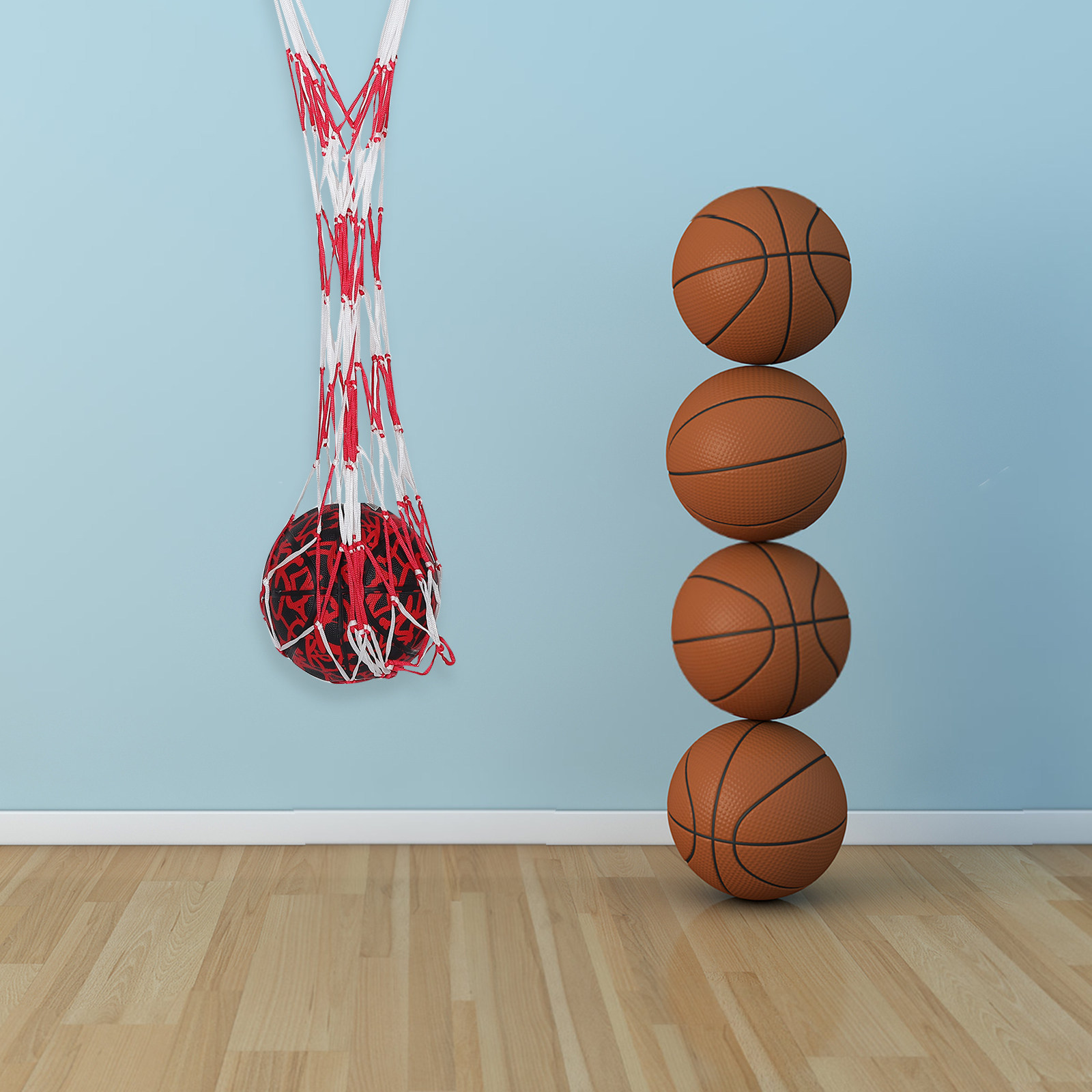Portable Mesh Sports Ball Bag  - огляд і ціна Gym Ball