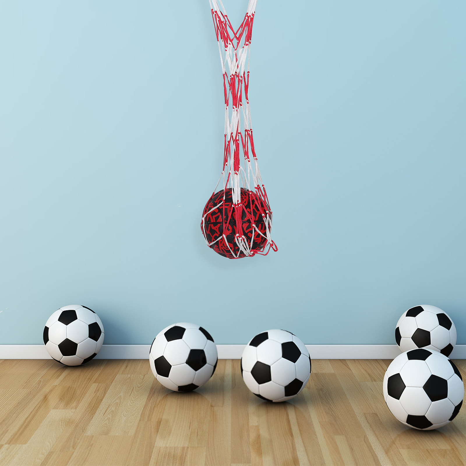 Portable Mesh Sports Ball Bag  - огляд і ціна Gym Ball