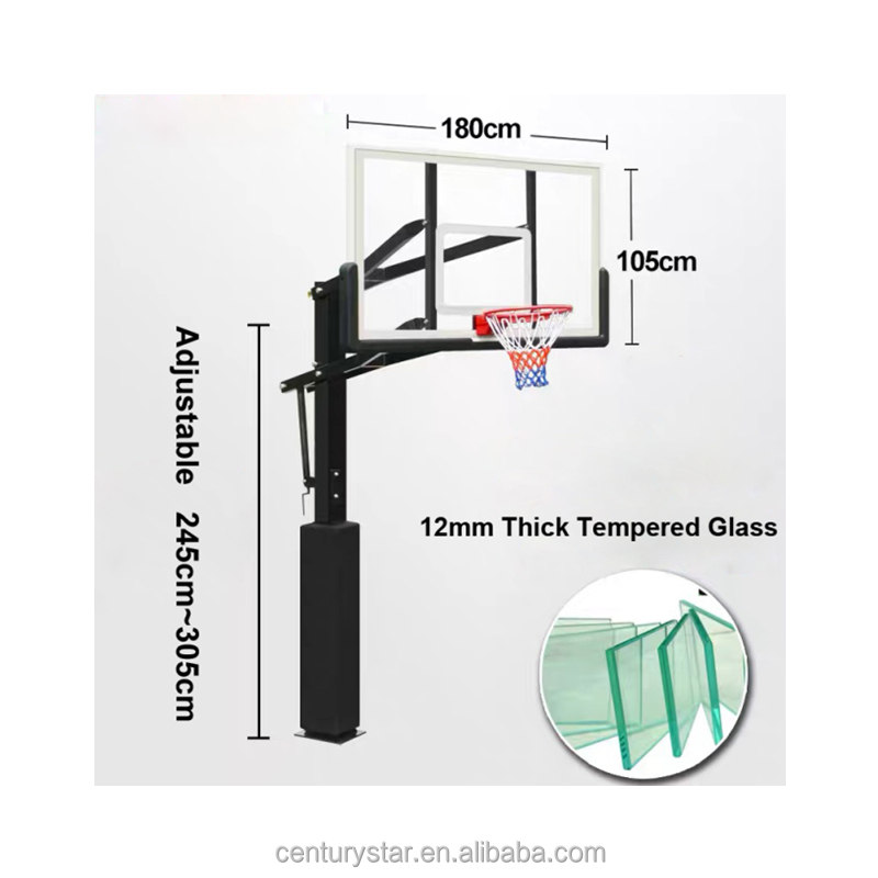 High Quality Tempered Glass Ba - огляд і ціна Basketball Hoop