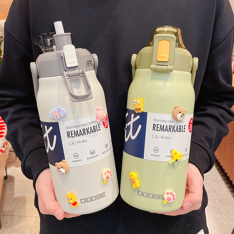 316 Stainless Steel Straw Tumb - огляд і ціна Sports Water Bottle Insulated
