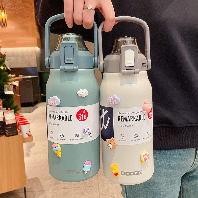 316 Stainless Steel Straw Tumb - огляд і ціна Sports Water Bottle Insulated