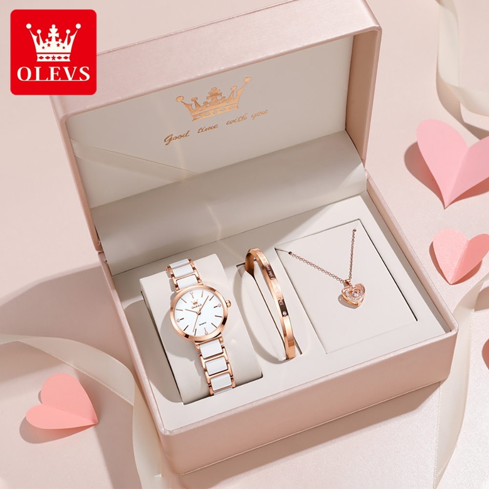 OLEVS Women Watch 5877 Luxury  - огляд і ціна Resistance Band