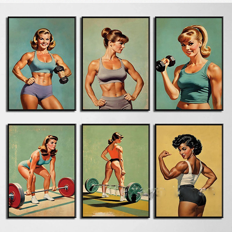 Poster and Print Canvas Painti - огляд і ціна Sports Equipment Poster