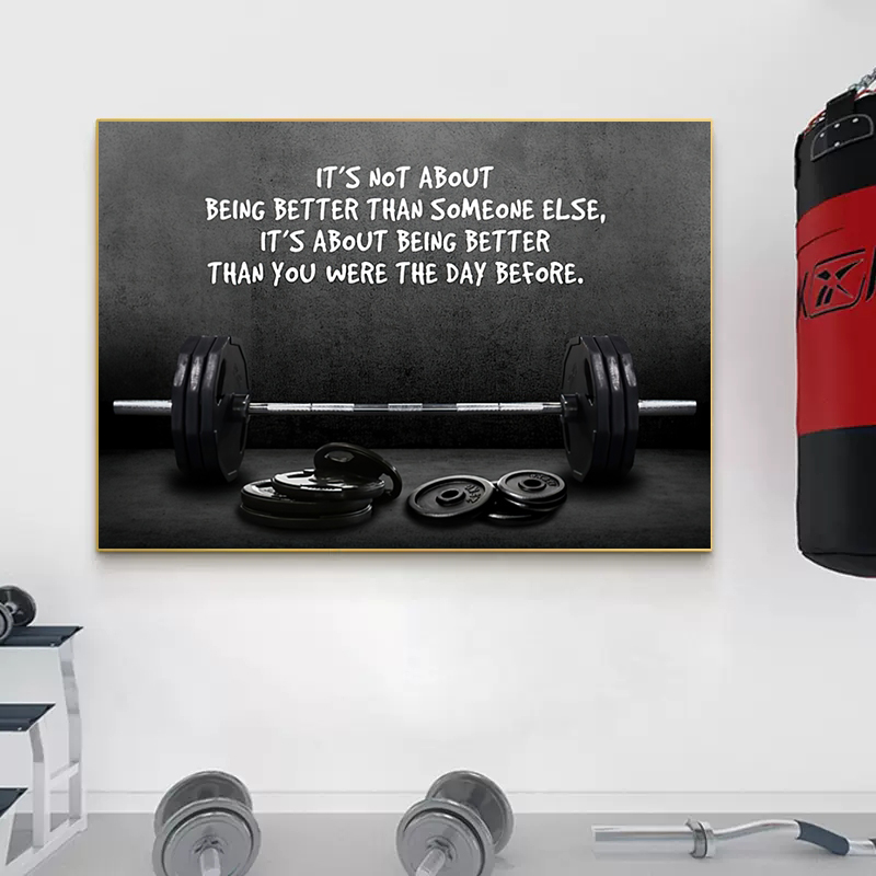 Modern Motivating Quote Sports - огляд і ціна Sports Equipment Poster