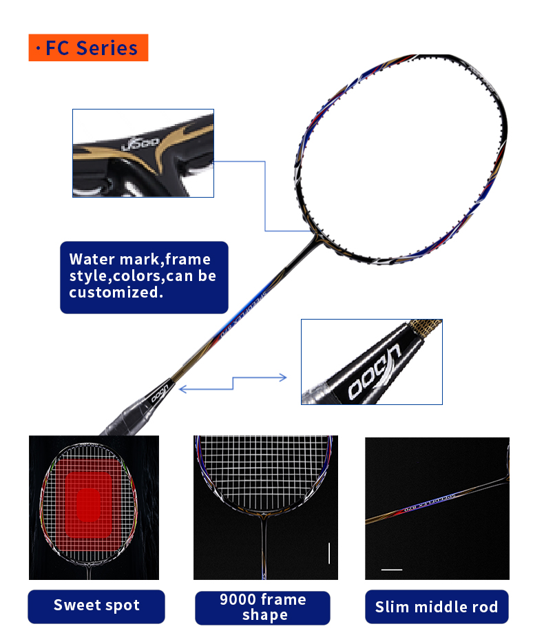 G5 grip Carbon fiber material  - огляд і ціна Badminton Racket