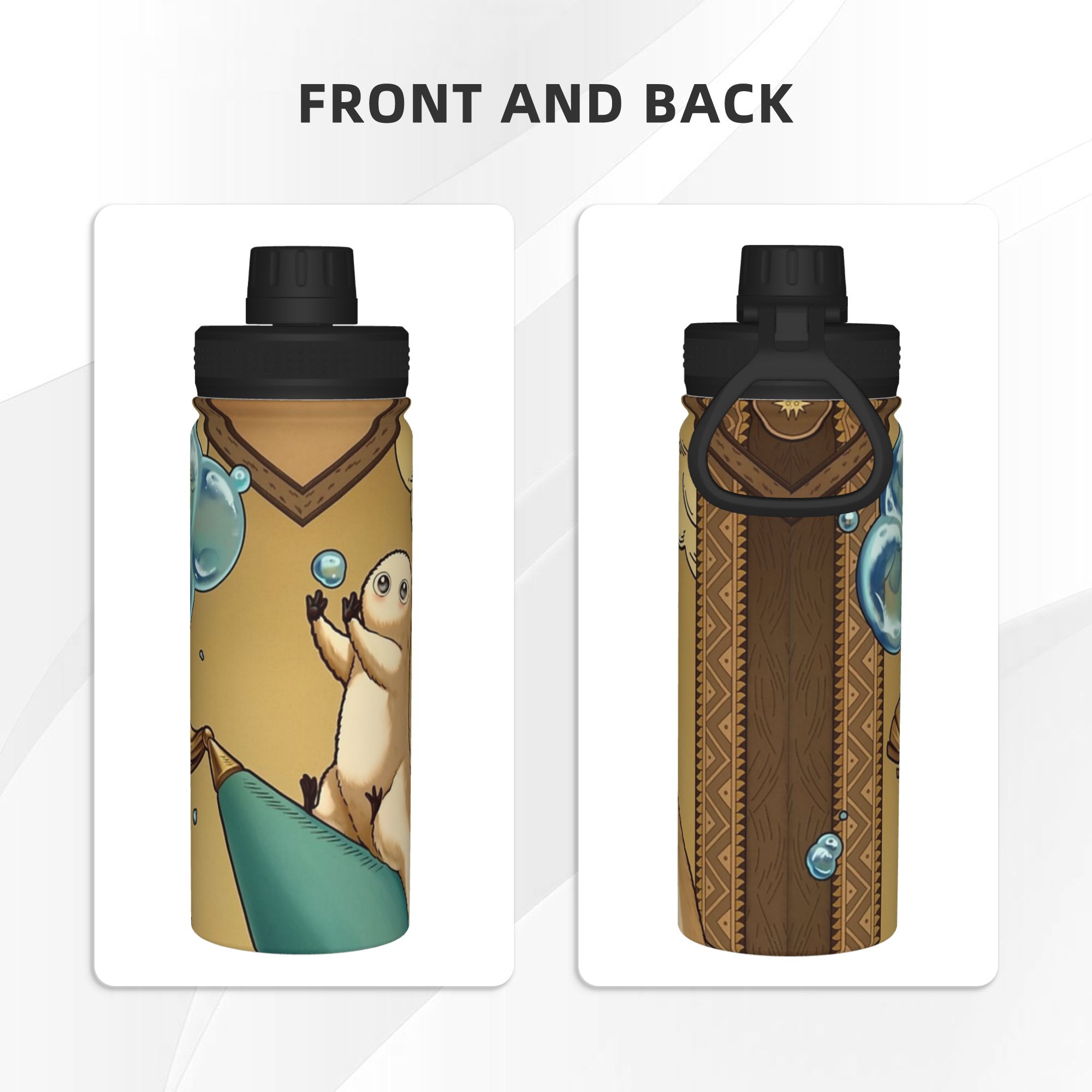 Brushbuddy Witch Hat Atelier A - огляд і ціна Sports Water Bottle Insulated