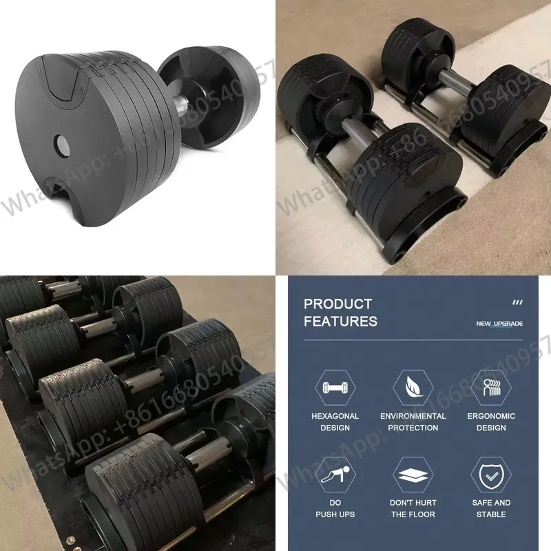 2.5-80KG Weights Dumbbells Set - огляд і ціна Dumbbell Set