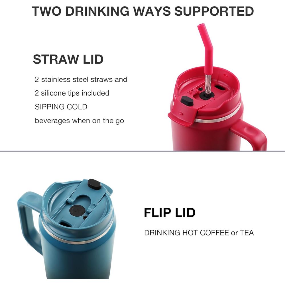 40 oz Insulated Travel Mug wit - огляд і ціна Sports Water Bottle Insulated