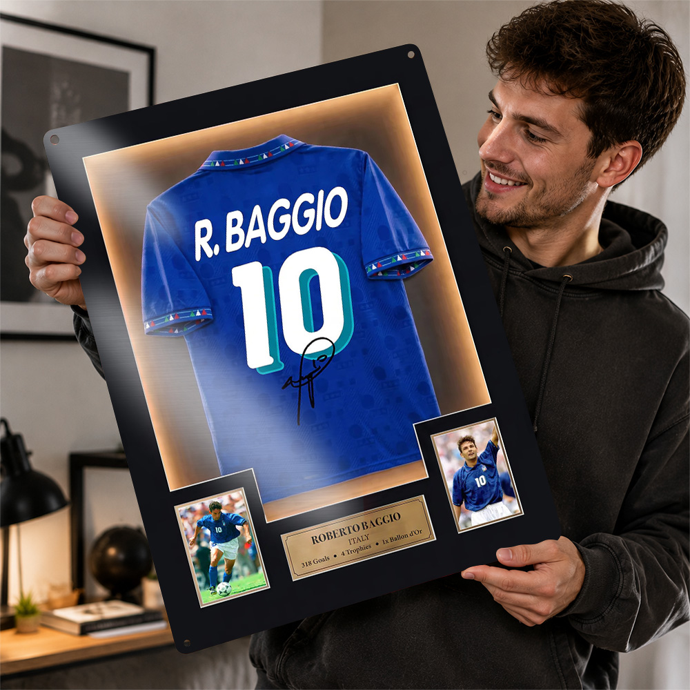 Roberto Baggio Memorabilia Pos - огляд і ціна Sports Equipment Poster