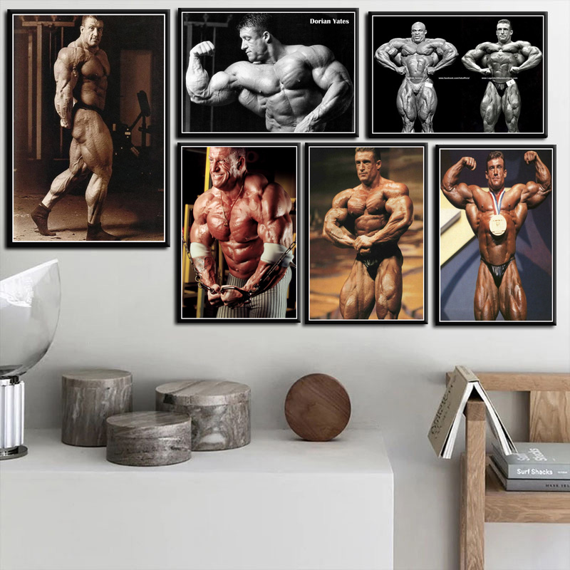 Great Dorian Yates Man Muscle  - огляд і ціна Sports Equipment Poster