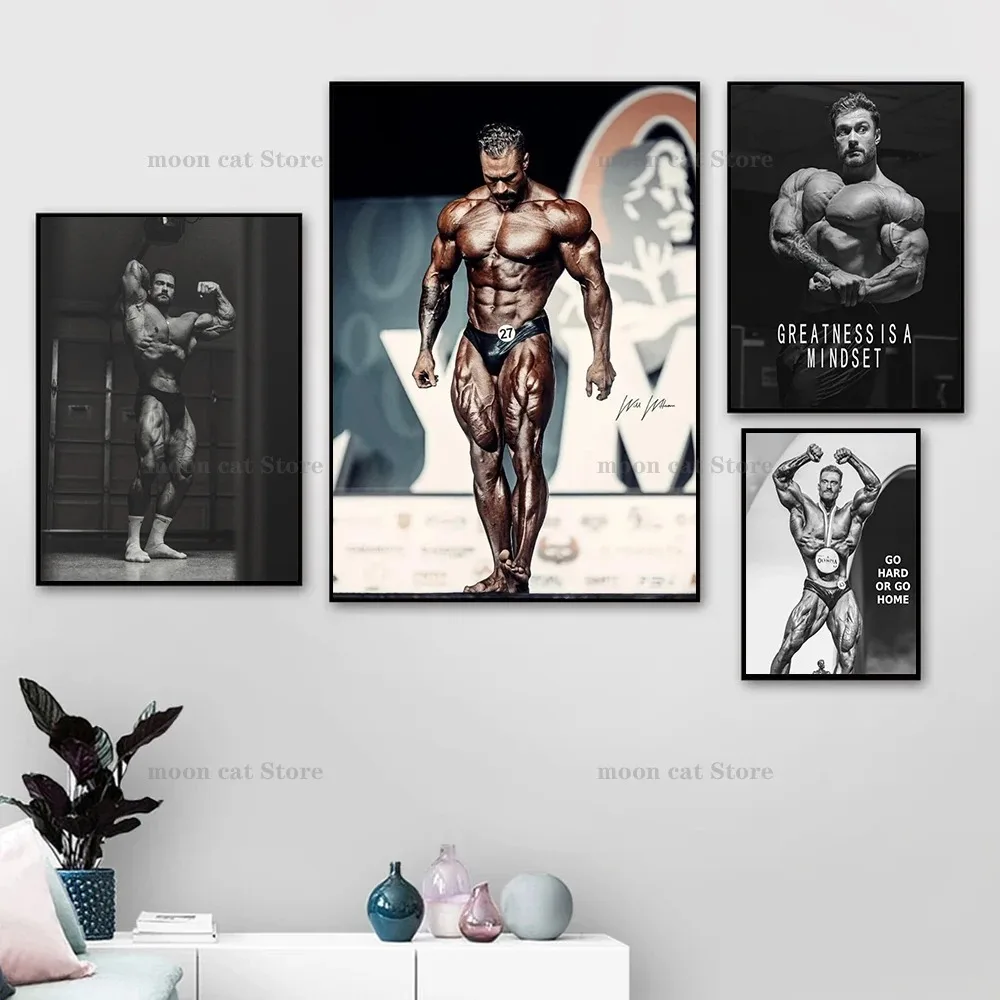 Canvas Painting Chris Bumstead - огляд і ціна Sports Equipment Poster