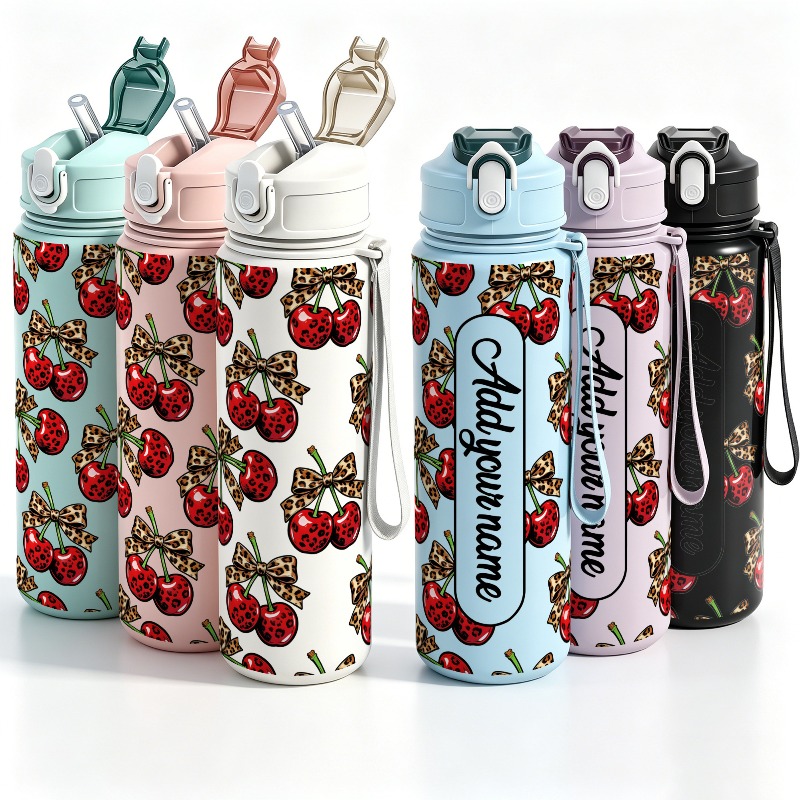 Personalized 25oz Large Cherry - огляд і ціна Sports Water Bottle Insulated