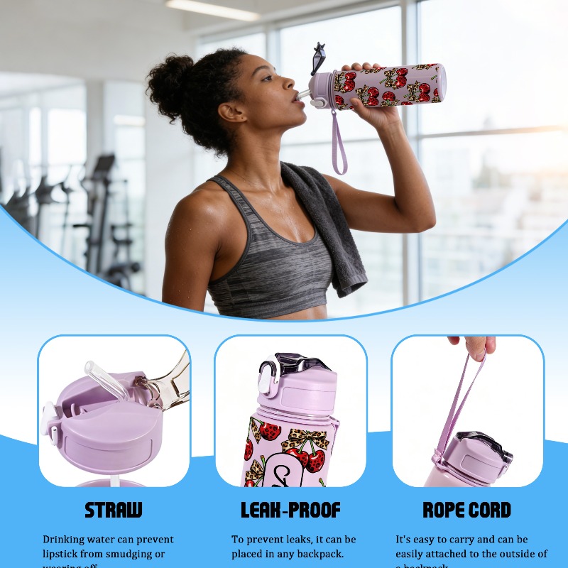 Personalized 25oz Large Cherry - огляд і ціна Sports Water Bottle Insulated