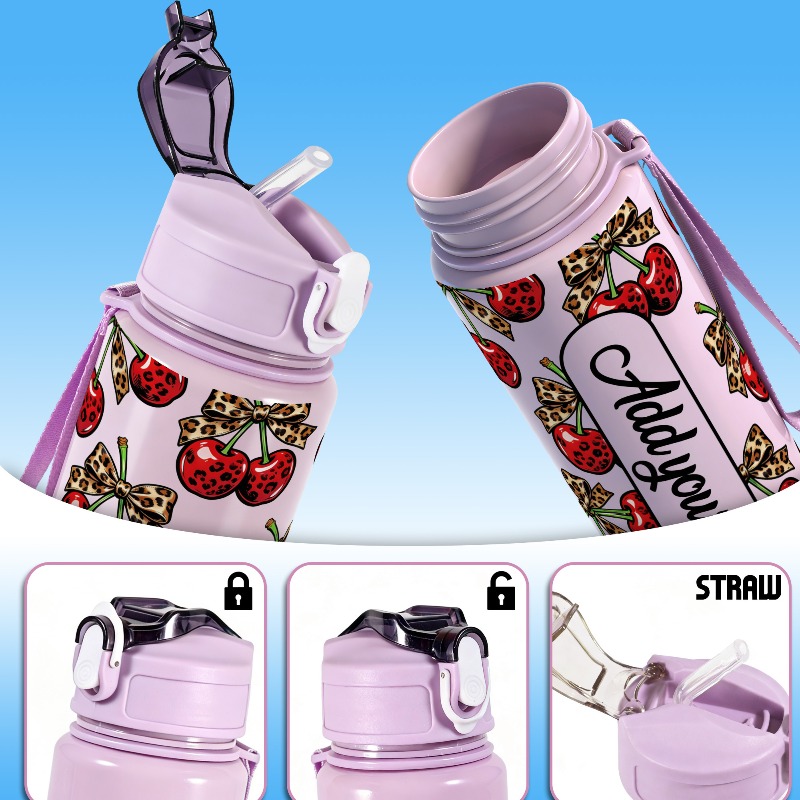 Personalized 25oz Large Cherry - огляд і ціна Sports Water Bottle Insulated