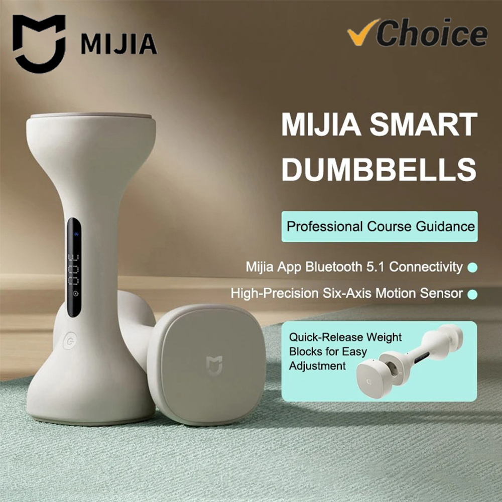 New MIJIA Smart Dumbbells Men  - огляд і ціна Dumbbell Set