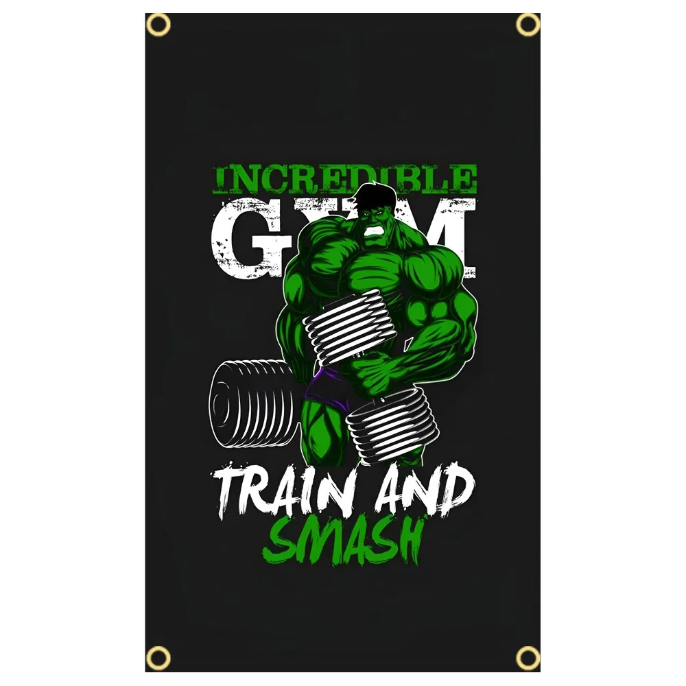 GYM Flag Message Signs Slogan  - огляд і ціна Sports Equipment Poster
