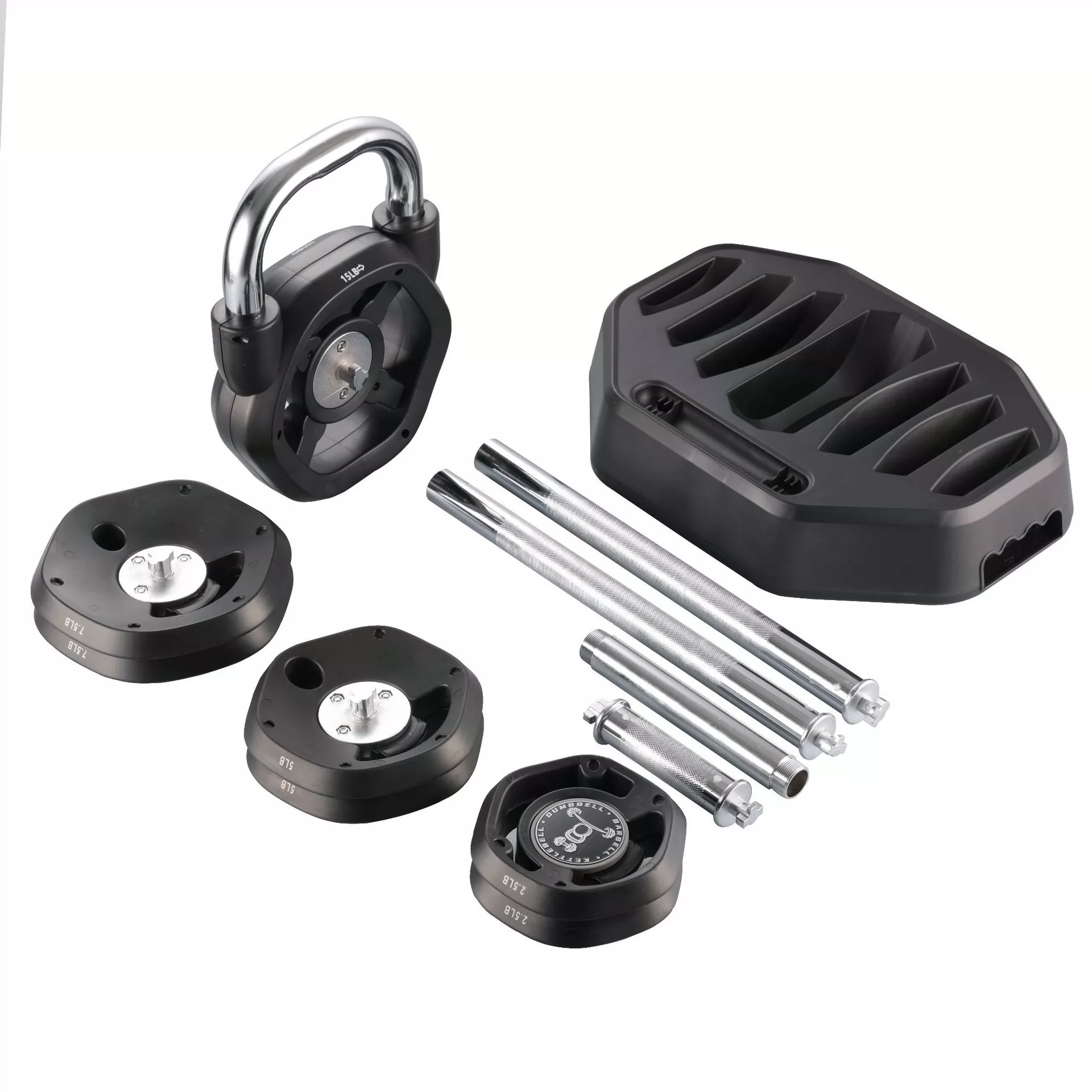 Custom 3-in-1 Adjustable Dumbb - огляд і ціна Dumbbell Set